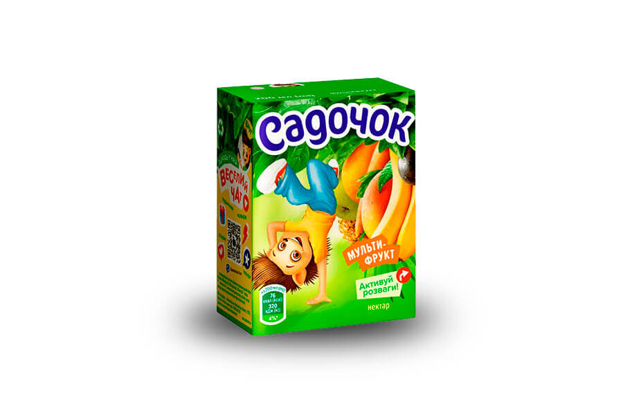 НапійСік Садочок Мультифрукт (0,2л) Львів